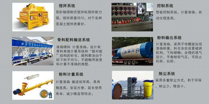 混凝土搅拌站配置组成